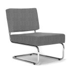 Poltrona imbottita lounge e relax Bidi-05 - tessuto